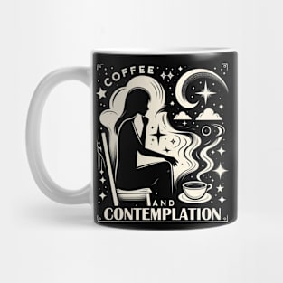 Coffee and Contemplation, Mental Health Awareness Mug